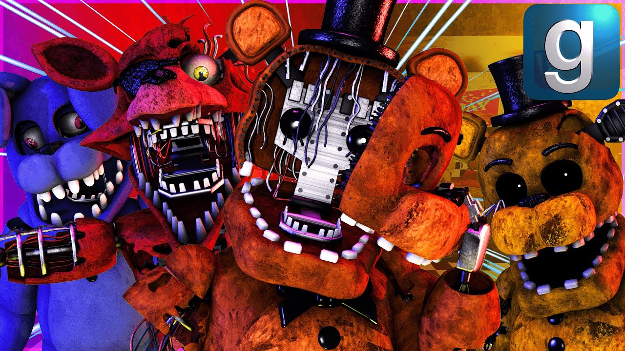 Steam Workshop::[FNAF 2] Toy Animatronics Pack, Part 1