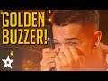 He Comes From the Audience to Win The GOLDEN BUZZER in a STUNNING Audition!
