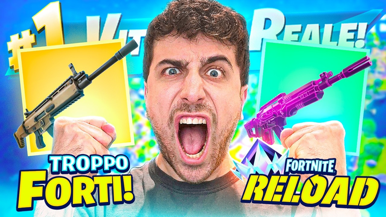 Trovo i MIGLIORI ASSALTO Mitici ed Esotici in RANKED RELOAD e VINCO! Fortnite ITA