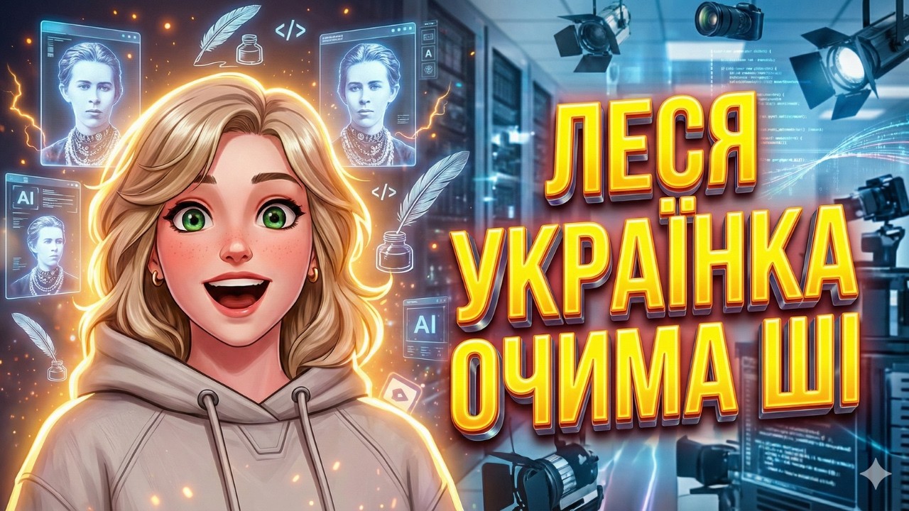 Леся Українка очима ШІ