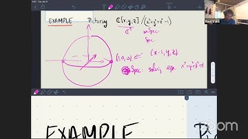 AGITTOC pseudolecture 6:   the spectrum (and "max-spectrum") of a ring