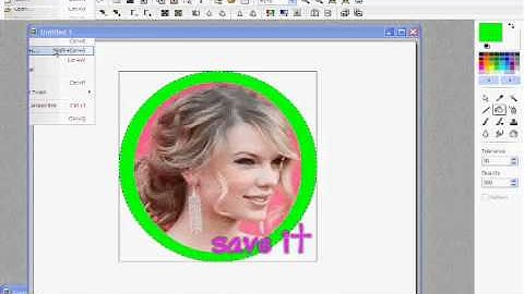 WMM & Photofiltre Tutorial: Circle Effect