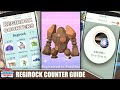 THE SHINY *REGIROCK* COUNTER GUIDE! 100 IVs, MOVESET & WEAKNESS - LEGENDARY RAIDS | Pokémon Go