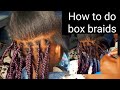 How to braid for beginners // knotless /hairstyles // hairstyles for baby girls // braid hairstyles