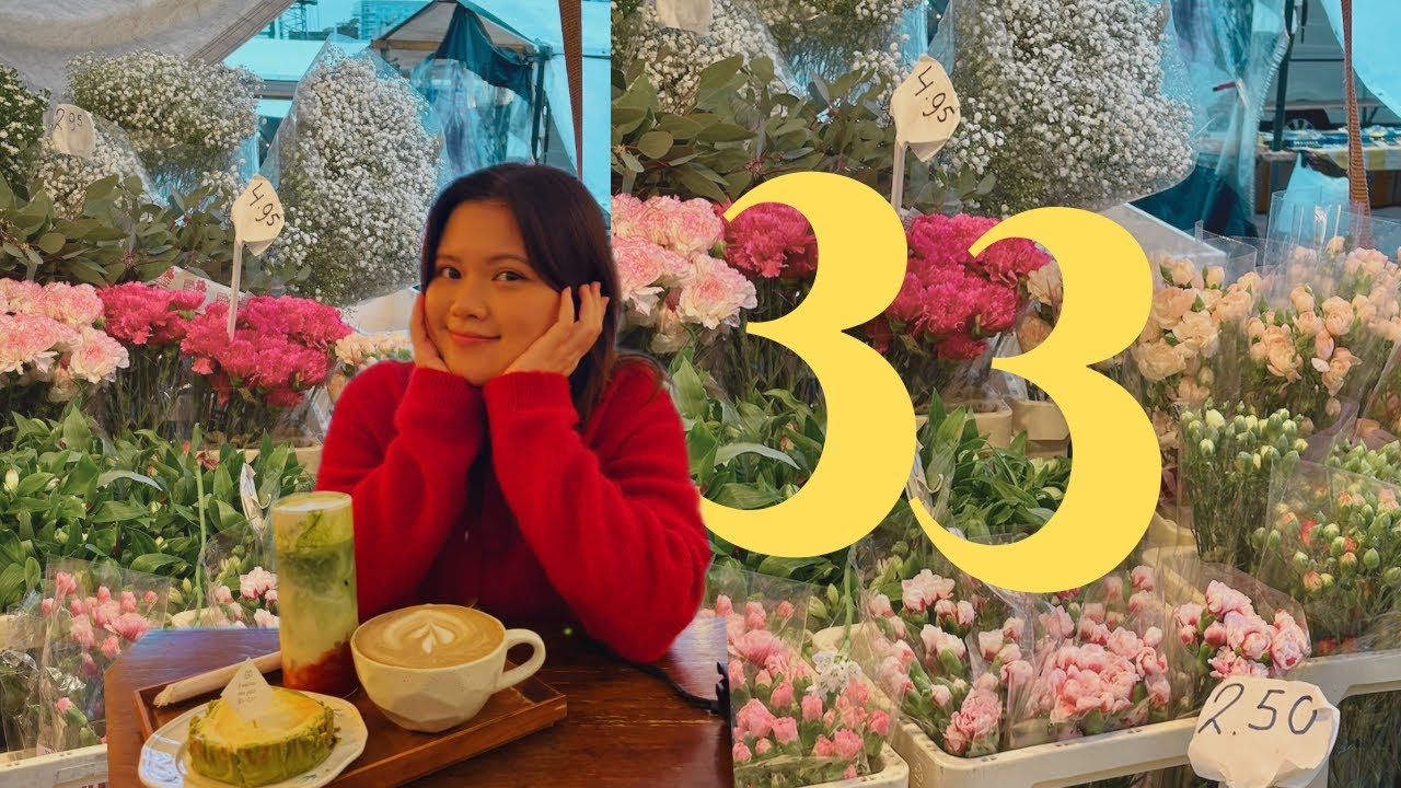 An introvert’s cozy 33rd birthday | life in my 30s 🌸