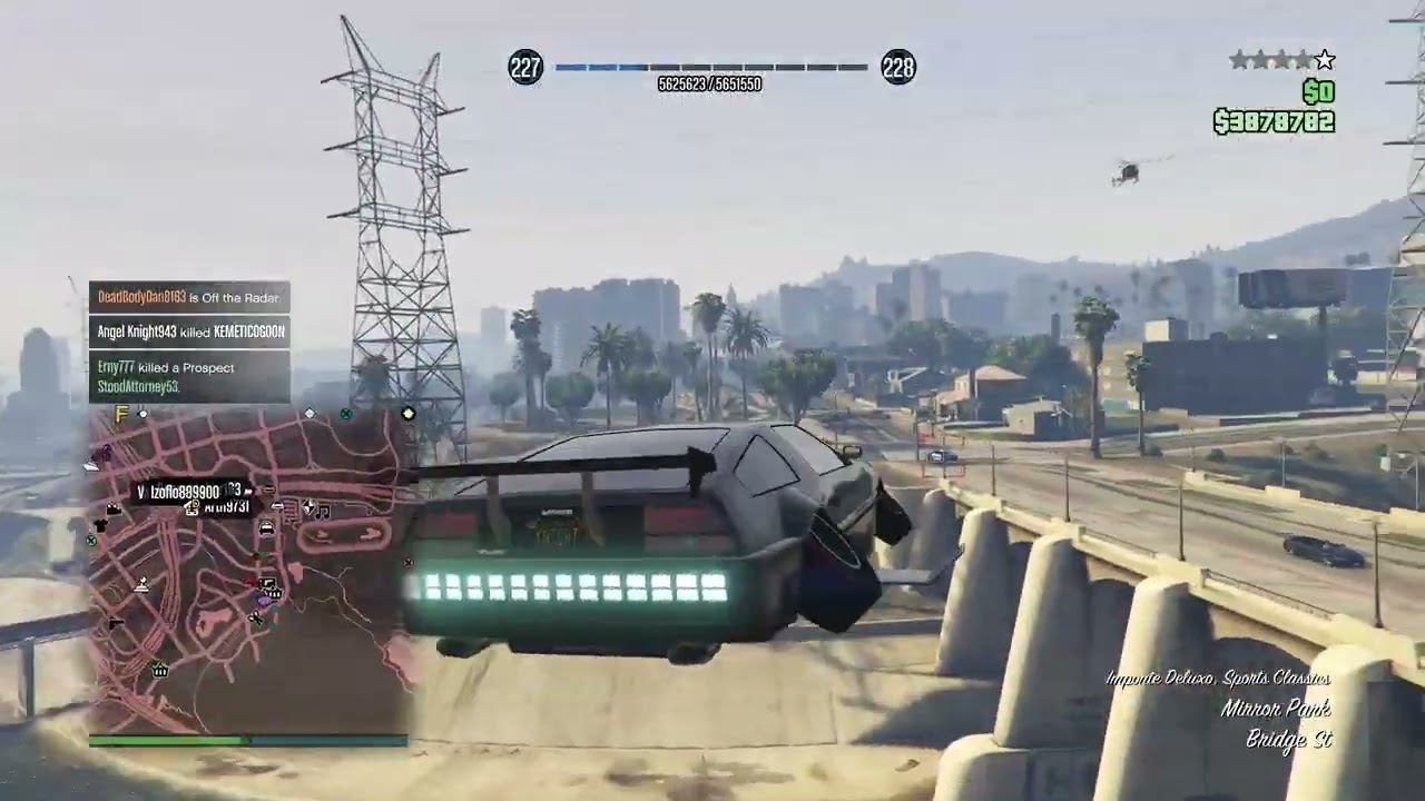 Dodging a Deluxo missile