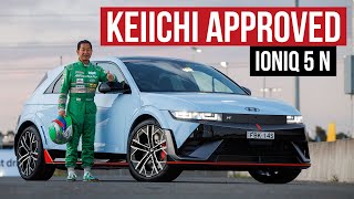 Thrashing Hyundai's 650hp IONIQ 5 N w/ Drift King Keiichi Tsuchiya