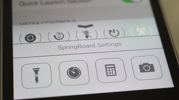 How to Remove Icons from Control Center in iOS 7