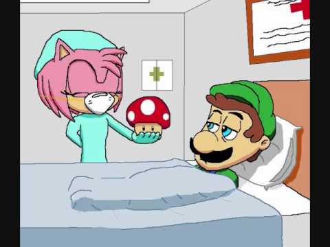 Nurse Rose. Luigi's sickness.
