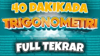 40 Dakikada Trigonometri Full Tekrar | Pdf #öğrenmegarantili