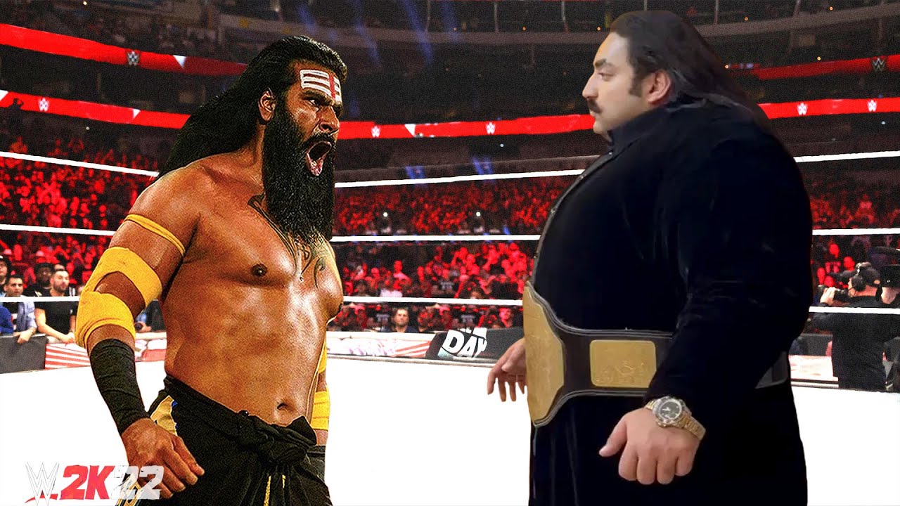 Veer Mahaan vs Khan Baba | WWE 2K22