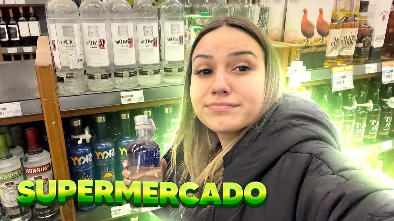 AL SÚPER A COMPRAR TODO PARA VIVIR SOLA