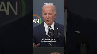 US President Biden's message to Iran on retaliation with Israel: 'Don't'