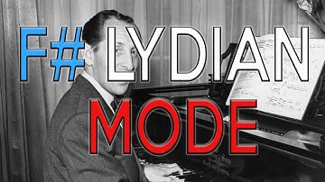 F# LYDIAN MODE in 30 SECONDES - ANIMATED MUSIC THEORY TUTORIAL