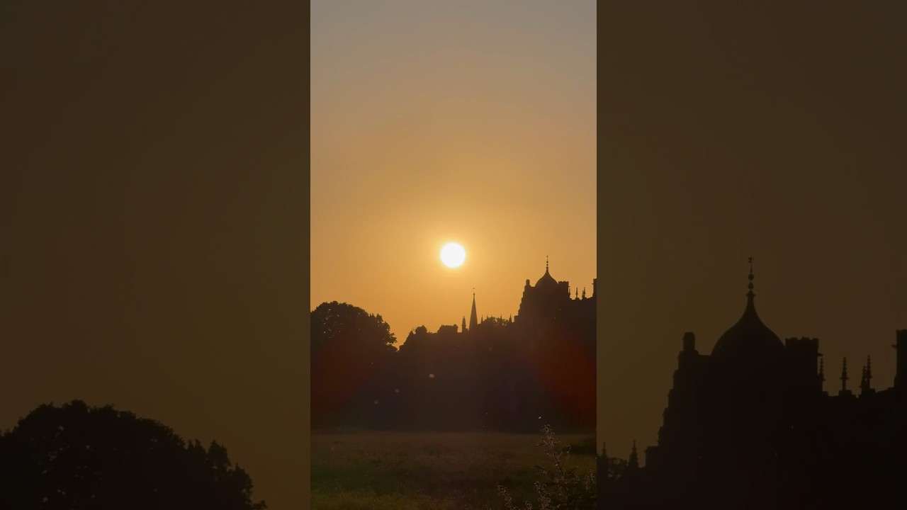 What a magical way to end such a beautiful day. 