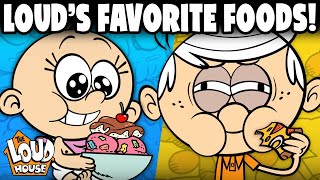 Every Loud's FAVORITE FOOD! | The Loud House