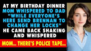 At My Birthday Dinner, My Mom Whispered To Dad While Everyone's Here, Send Brennan To Change Her...