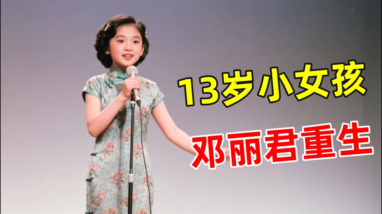 13岁小女孩翻唱《我怎能离开你》,声音简直一模一样!连邓丽君恩师左宏元都震惊了【草根大明星】
