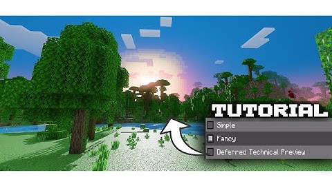 [TUTORIAL] How To Get And Activate New Render Dragon Shader Minecraft Beta 1.20.30.20!