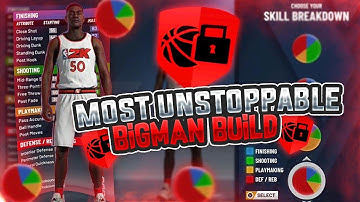 NBA 2K20 How To Make The Best Two Way Rebounding Best Center Build + Hof Dimer