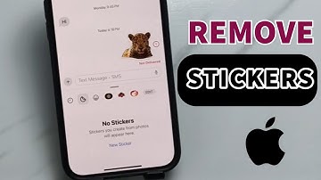 iPhone 16/16 Pro Max || How to Remove or Delete Stickers on iPhone 16/16 Pro Max