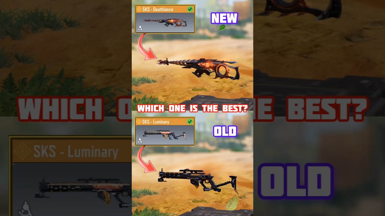 New vs. Old legendary SKS😍 