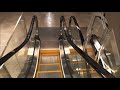 蔦屋家電のエスカレーター(東芝製)2F~6F Tsutaya kaden escalator, Hiroshima(TOSHIBA)