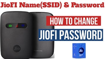 JioFi - How to Change JioFi Name and Password |JioFi 3 JMR540 |Reliance Jio 2020