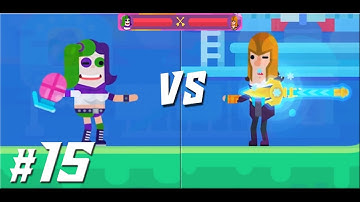 Bowmaster -  BAD GIRL VS ICE LORD | Gameplay Walkthrough #15