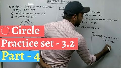 Practice set -3.2 | Circle | SSC | 10th Maharashtra board | Geometry | Netucation