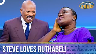 Ruthabel Cracks Everyone Up Family Feud
