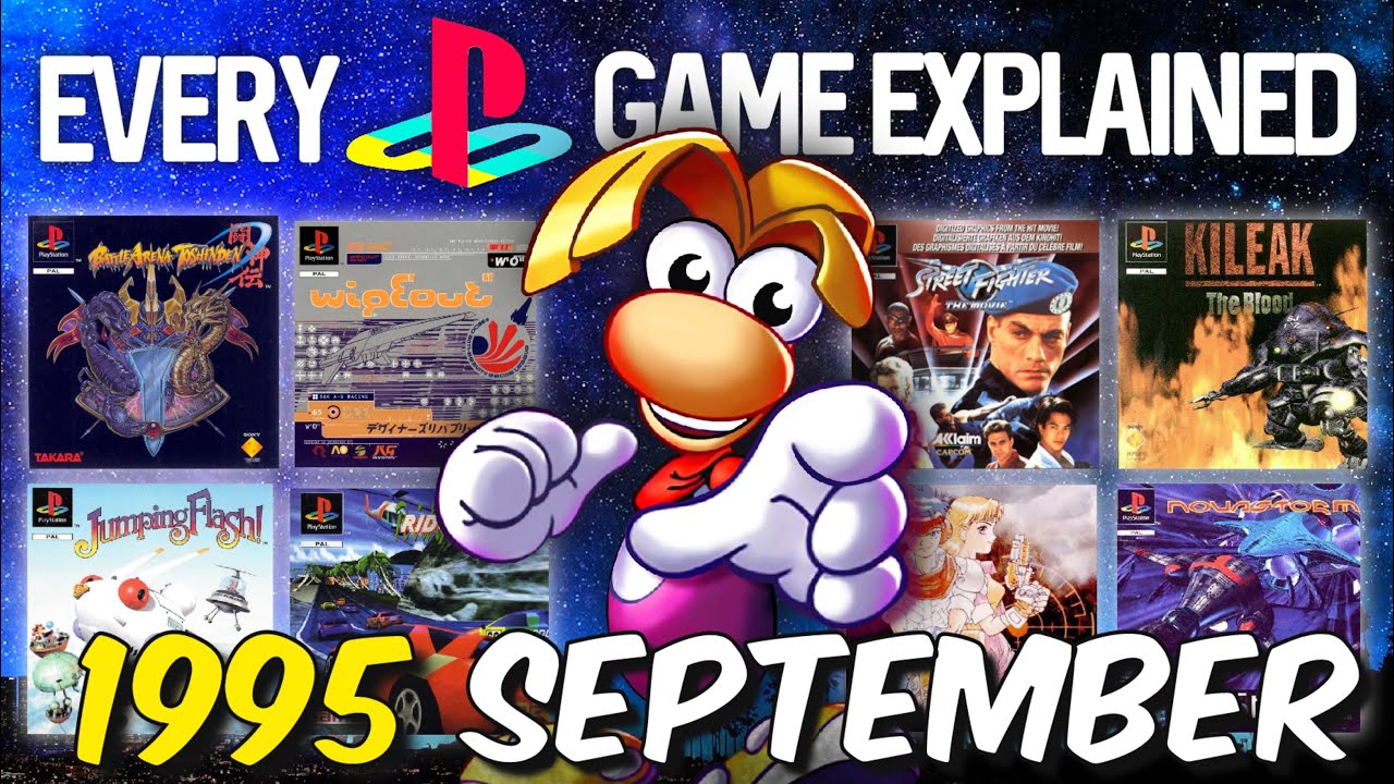 Every PlayStation Launch Game Explained | 1995 September - YouTube