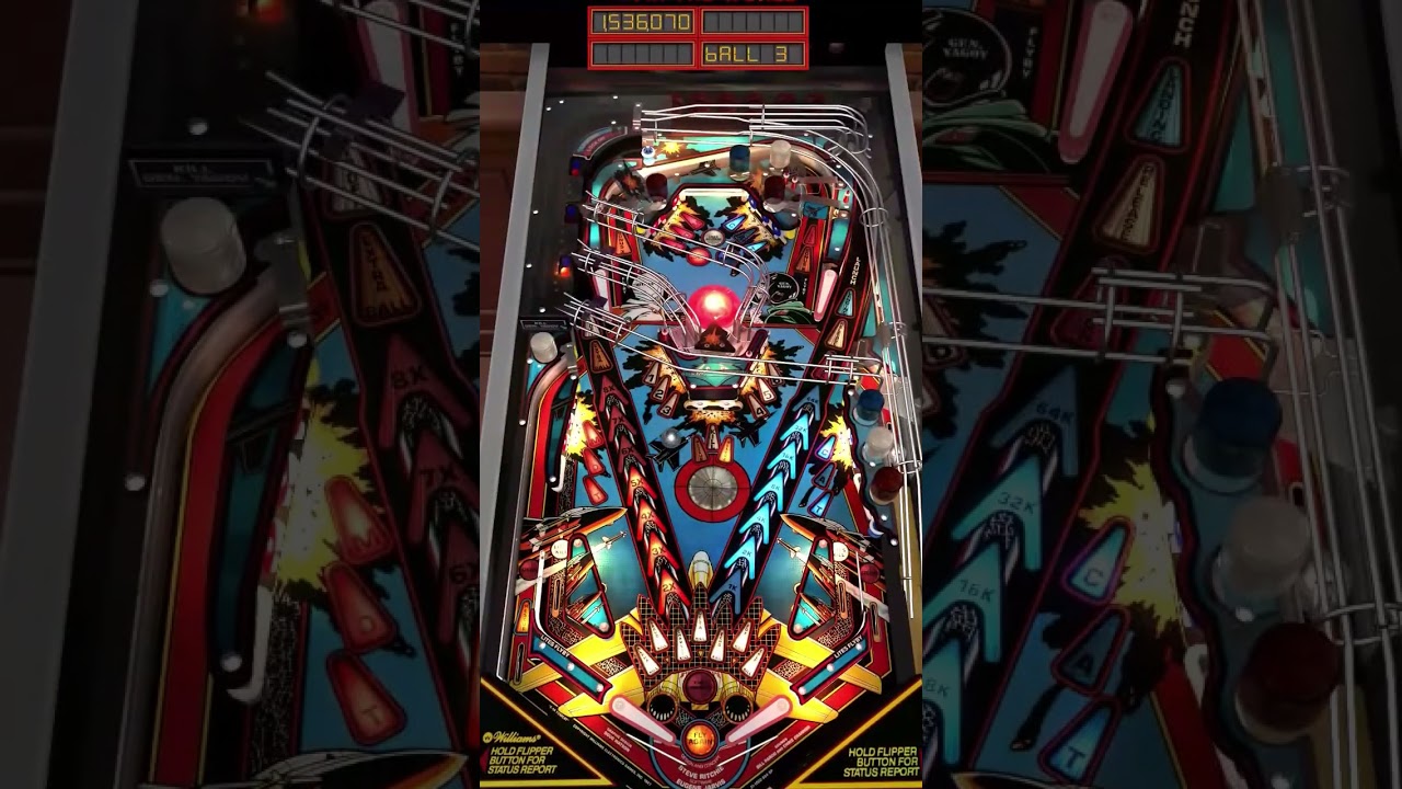 The Pinball Arcade for Nintendo Switch: Delisted F-14 Tomcat (Table View) Yagov Kicker Extra Ball