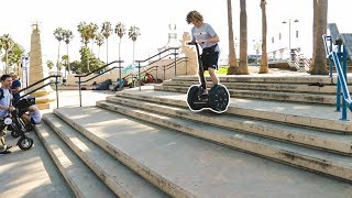 Going Down Stairs On A Segway!
