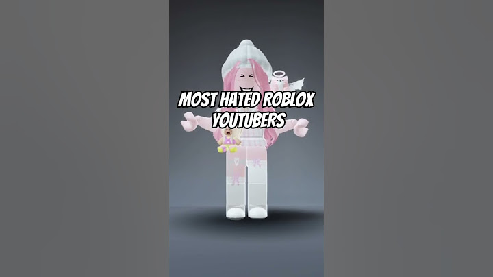 Most hated Roblox youtubers and why 😨