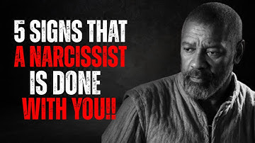 5 Signs That A Narcissist Is Done With You | Denzel Washington Motivational Speech
