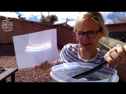 Distance Learning at Dawson | Science: Visible Light Lab