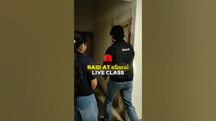 IIT Bombay Student RAID at eSaral Live Class 🚨😱| IIT Motivation #shorts #esaral #iit #jee