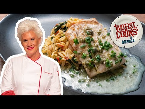 How to Make Grilled Mahi-Mahi with Anne Burrell | Worst Cooks in America | Food Network