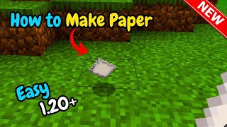 How to make paper in Minecraft (2026)