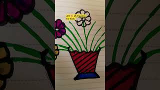 art 🎨 of drawing #kids painting 🎨 skills development #love painting kids