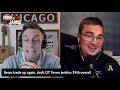 Bears trade up again, Pat Fitzgerald on Justin Fields & more NFL Draft day 2 | Hoge & Jahns