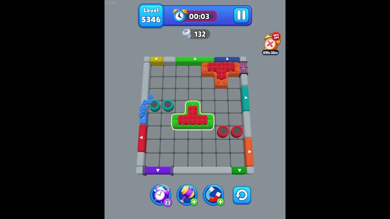 Block mania color jam level 5346 1-17-26 - used free video