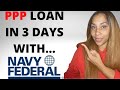 💵How I Got The Stimulus PPP  Loan In 3days with Navy Federal!💵💵