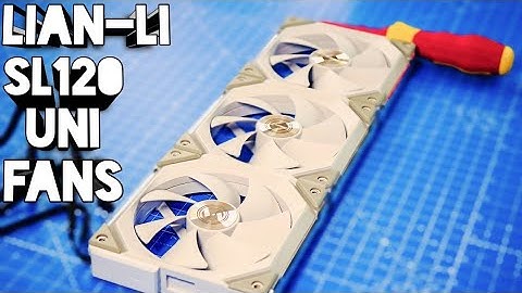 Lian Li SL120 Fans unboxing, installation, setup - highlights and issue fixing