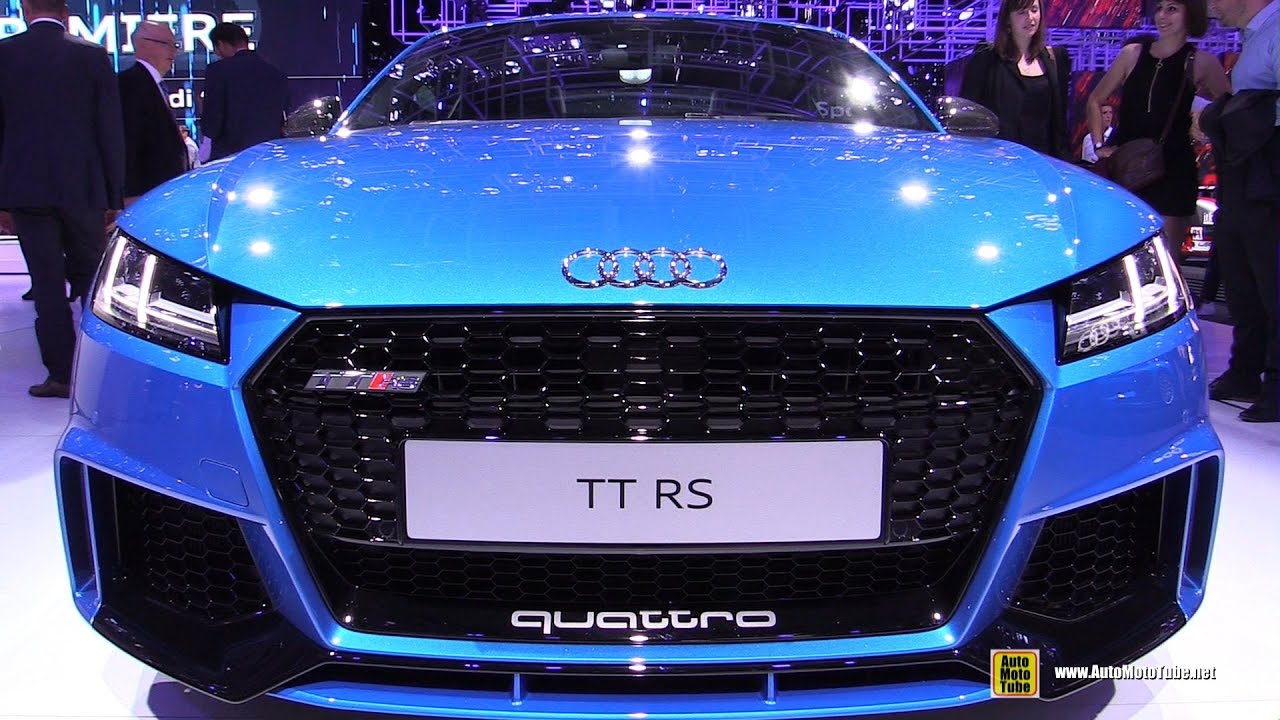 2017 Audi Tt Rs Exterior And Interior Walkaround 2016 Paris