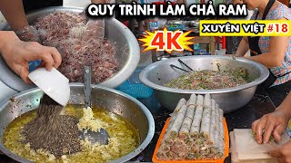 BÁNH MƯỚT CHẢ RAM sâu trong Làng mà Đông nghịt từ sáng sớm | FOOD TOUR XUYÊN VIỆT #18