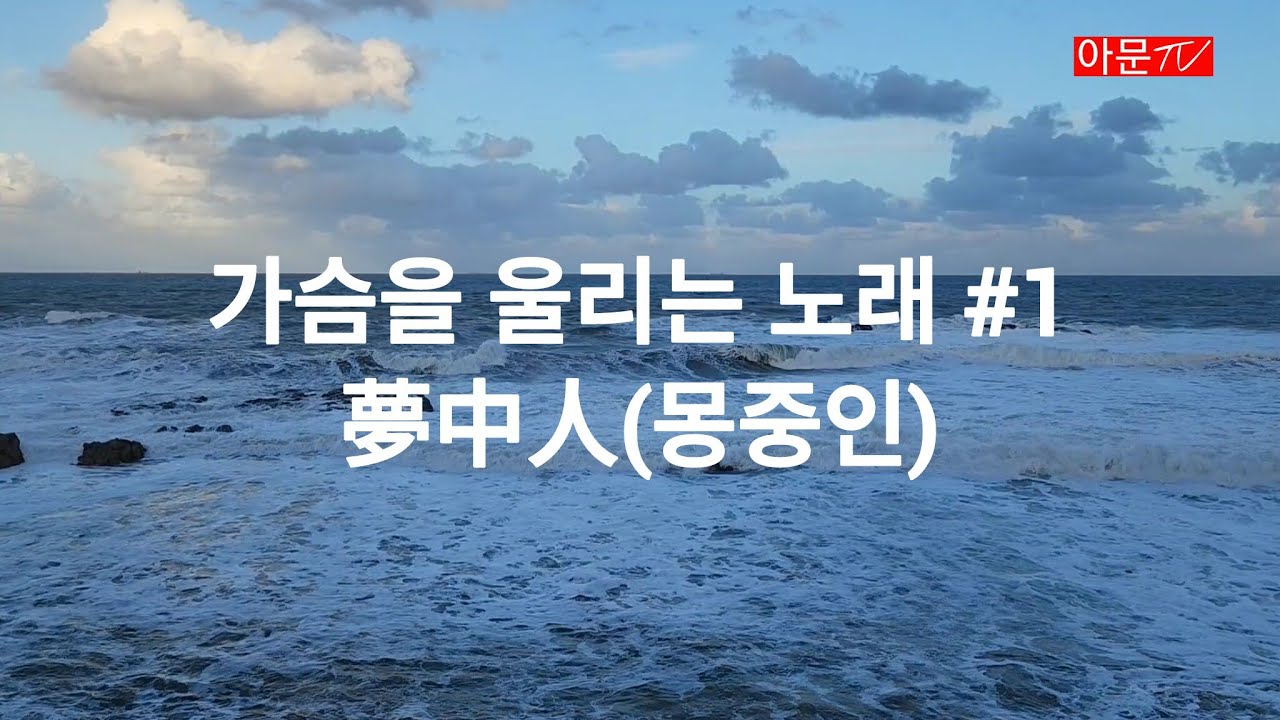 몽중인(夢中人)