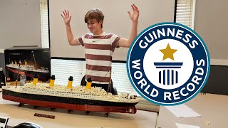 Kids breaking records with LEGO! | Guinness World Records
