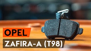 Reparar OPEL ZAFIRA faça-você-mesmo - guia vídeo automóvel